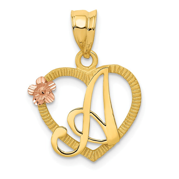 Solid,Casted,Diamond Cut,14K Two-Tone,Textured,Textured Back,Polished & Satin