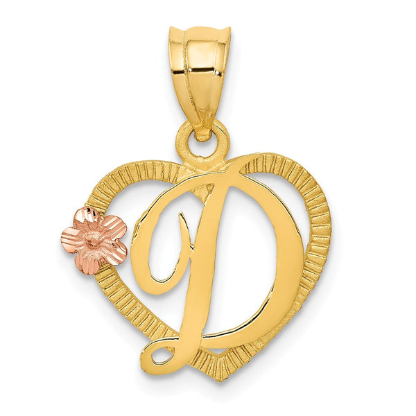 Solid,Casted,Diamond Cut,14K Two-Tone,Textured,Textured Back,Polished & Satin