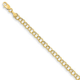 14K Yellow Gold,Hollow,Lobster Clasp