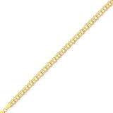 Solid,Polished,14K Yellow Gold,Lobster Clasp