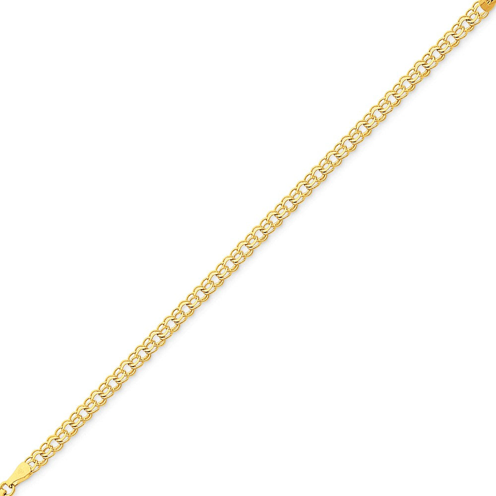 Solid,Polished,14K Yellow Gold,Lobster Clasp
