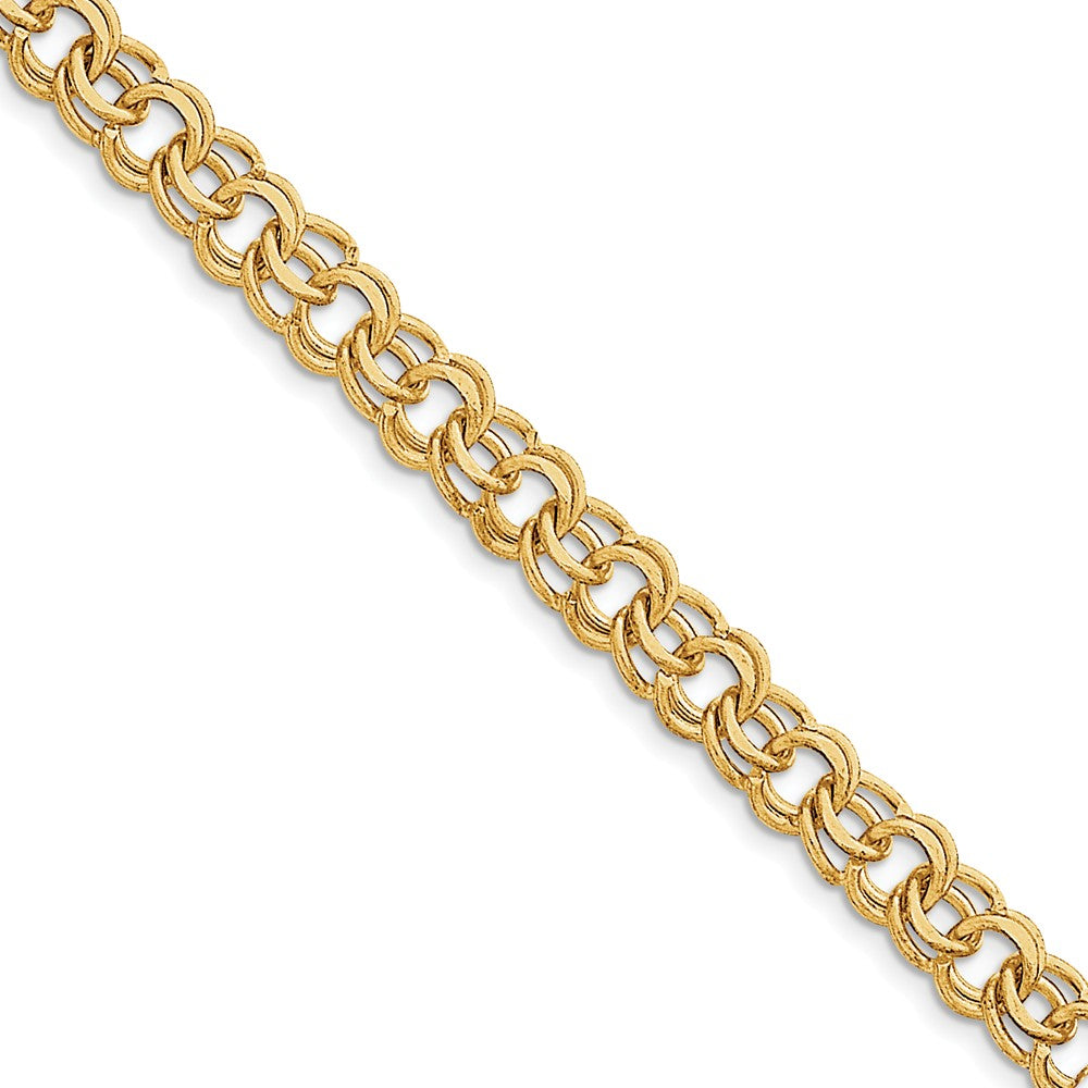 Solid,Polished,14K Yellow Gold,Lobster Clasp