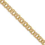 Solid,Polished,14K Yellow Gold,Lobster Clasp
