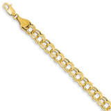 14K Yellow Gold,Hollow,Lobster Clasp