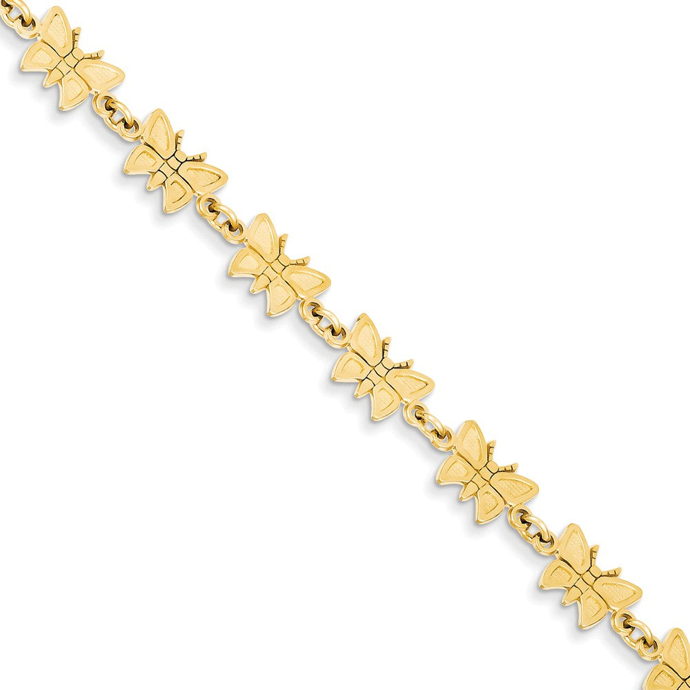 Casted,14K Yellow Gold,Lobster Clasp