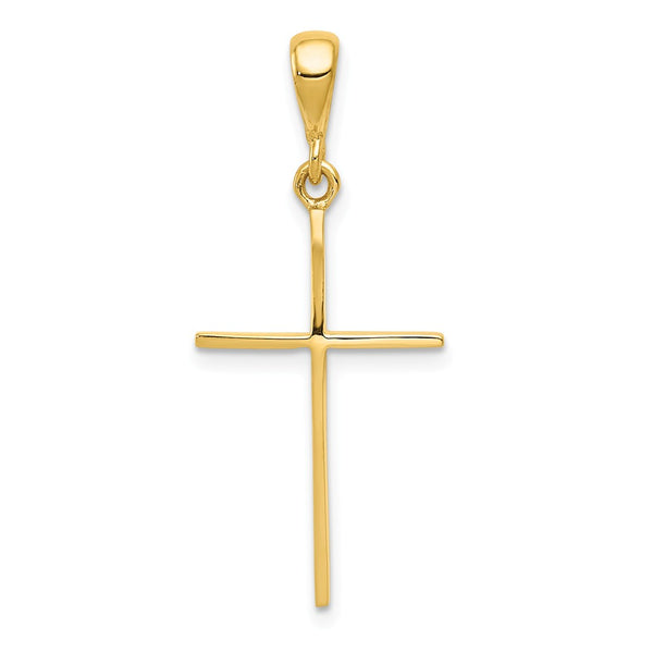 Solid,Casted,Polished,14K Yellow Gold