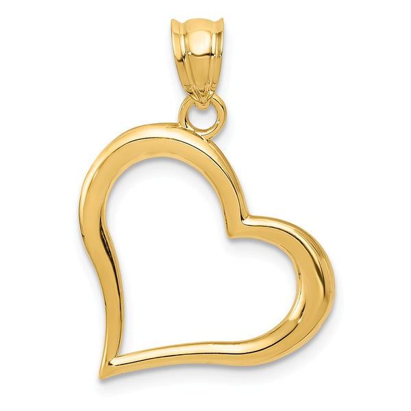 Casted,Polished,14K Yellow Gold,Open Back
