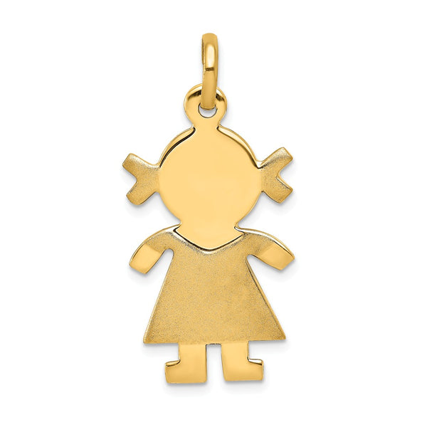 Solid,Polished,14K Yellow Gold,Stamped,Engravable