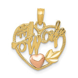 Casted,Diamond Cut,Polished,14K Two-Tone,Textured
