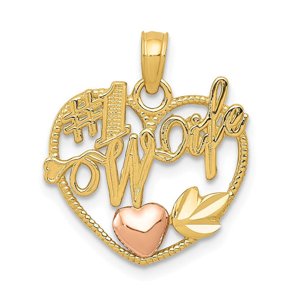 Casted,Diamond Cut,Polished,14K Two-Tone,Textured