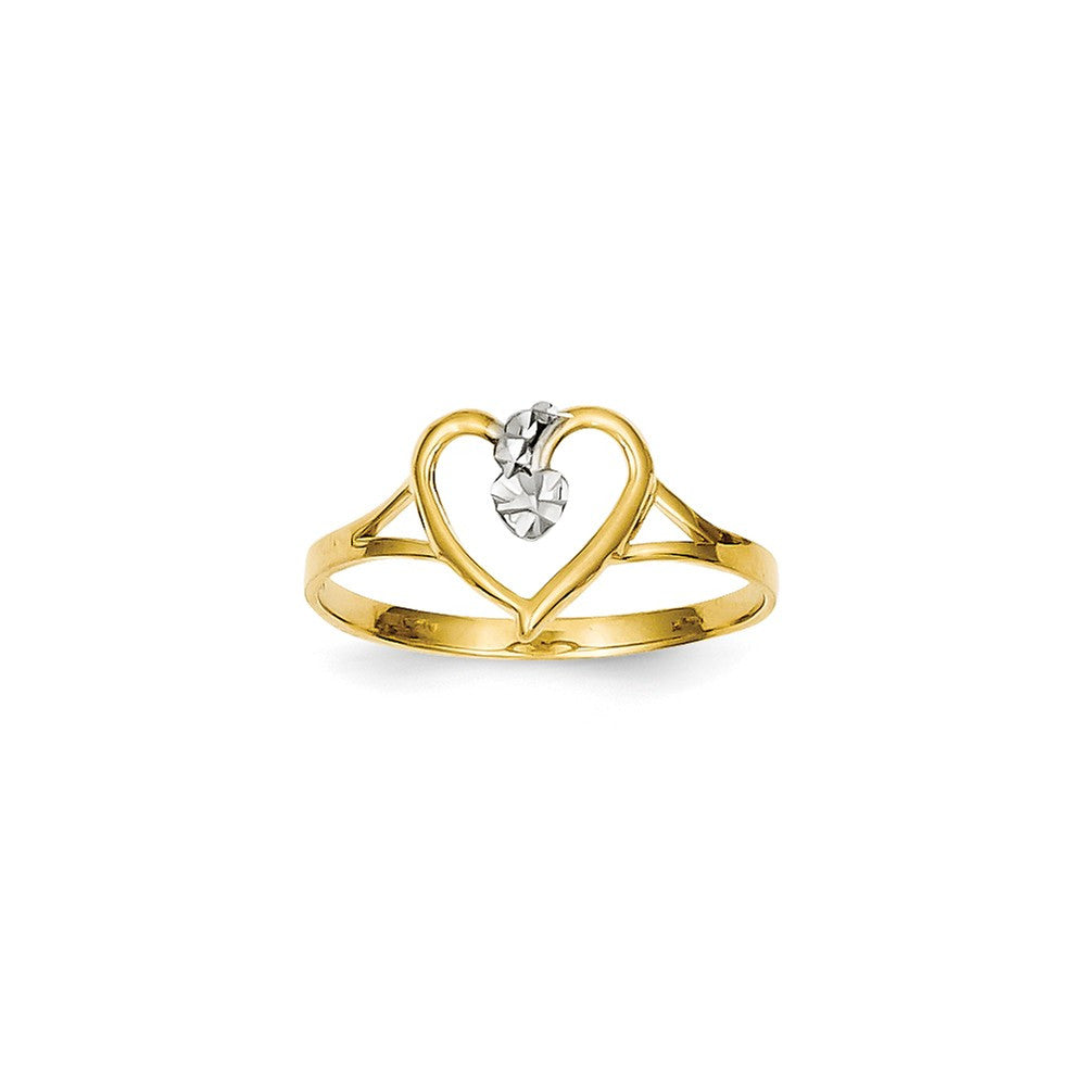 14K Rose Gold Polished Twisted Band