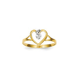 14K Rose Gold Polished Twisted Band