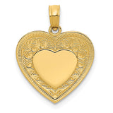 Casted,Polished,14K Yellow Gold,Not Engraveable,Textured Back,23mm