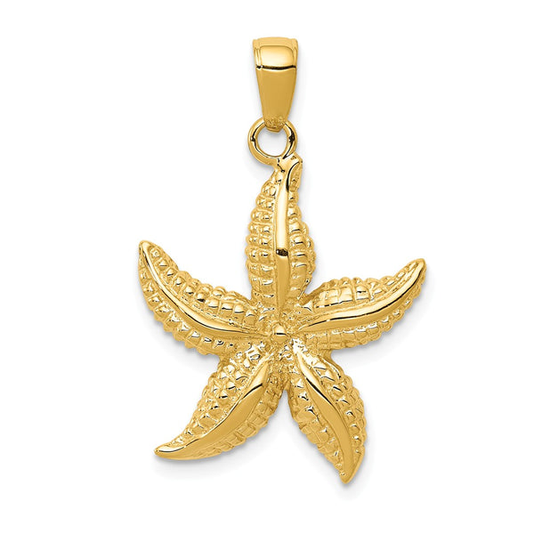 Solid,Casted,Polished,14K Yellow Gold,Open Back,Textured