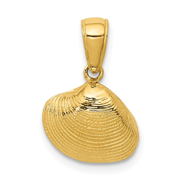 Solid,Casted,Polished,14K Yellow Gold,Open Back,Textured