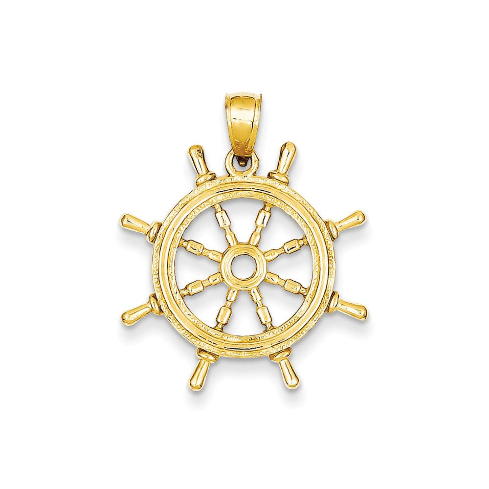 Pendants & Charms,Gold,Yellow,14K,27 mm,22 mm,Each,Nautical,Between $200-$400