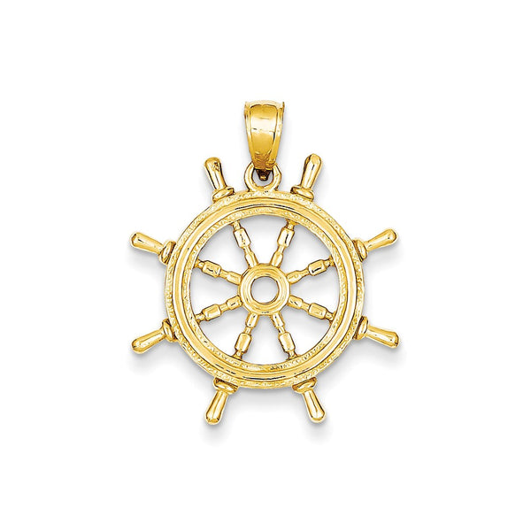 Pendants & Charms,Gold,Yellow,14K,27 mm,22 mm,Each,Nautical,Between $200-$400