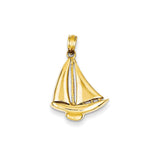 Pendants & Charms,Gold,Yellow,14K,24 mm,16 mm,Each,Nautical,Between $100-$200
