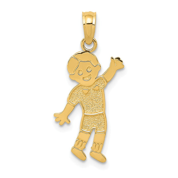 Solid,Casted,Polished,14K Yellow Gold,Textured