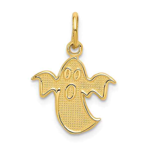 Solid,Satin,14K Yellow Gold,Textured,Textured Back
