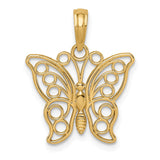 Polished,14K Yellow Gold,Cut-Out