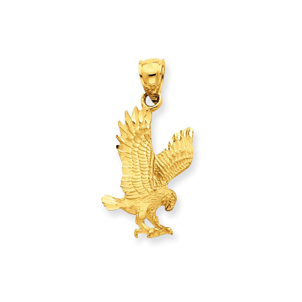 Pendants & Charms,Themed Charm,Gold,Yellow,14K,27.5 mm,14 mm,Each,Americana & Military,Between $100-$200