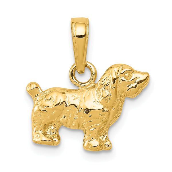 Solid,Casted,Polished,14K Yellow Gold,Open Back,Textured