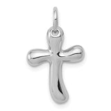 Solid,Casted,Polished,14K White Gold,Open Back