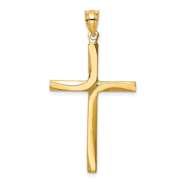 Solid,Polished,14K Yellow Gold