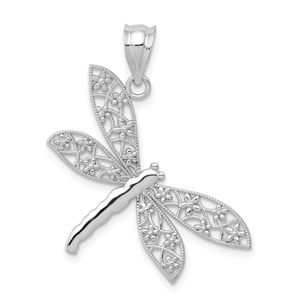 Casted,Diamond Cut,Polished,14K White Gold,Textured