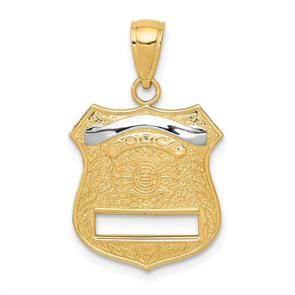 Polished,14K Yellow Gold,Rhodium