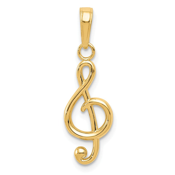 Polished,14K Yellow Gold,Open Back
