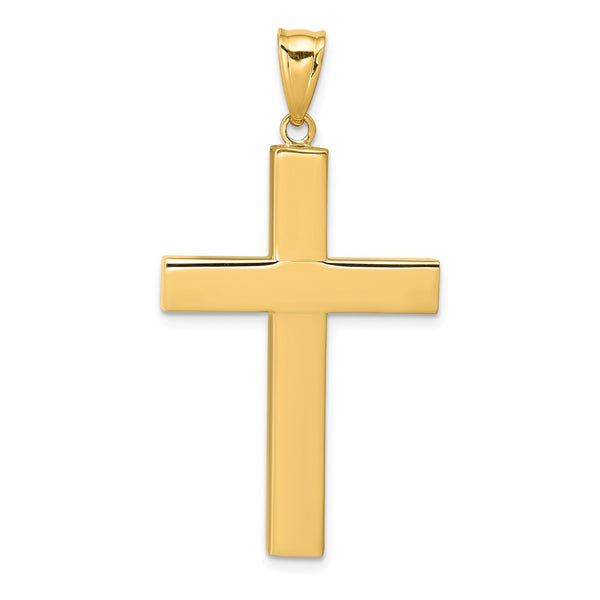 Polished,14K Yellow Gold,Hollow