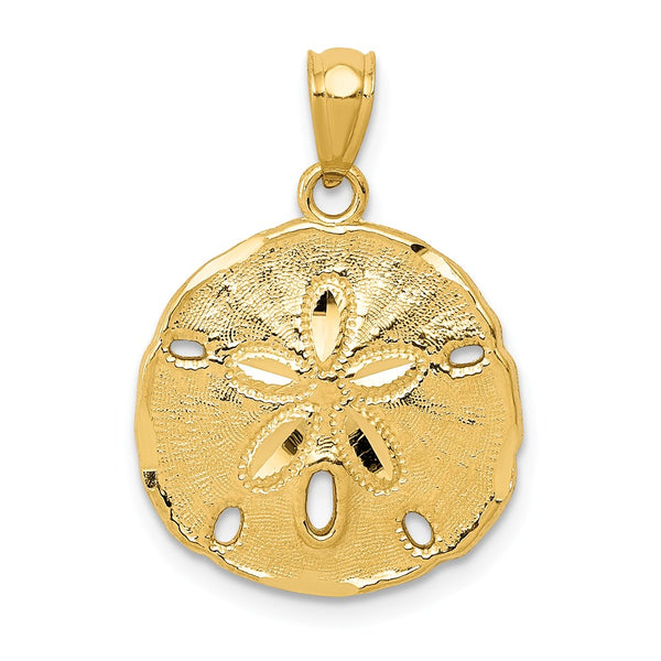Polished,14K Yellow Gold,Textured,Textured Back