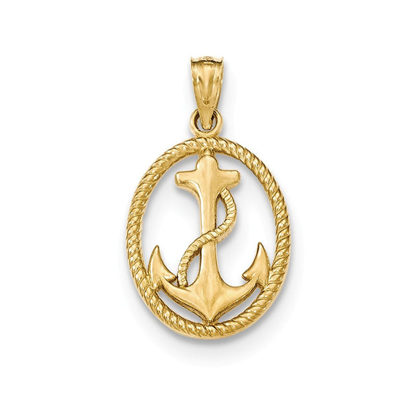 Pendants & Charms,Gold,Yellow,14K,Nautical,Under $100