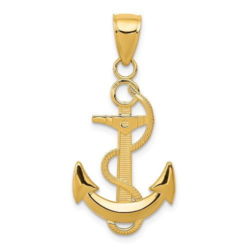 Pendants & Charms,Gold,Yellow,14K,Nautical,Between $100-$200