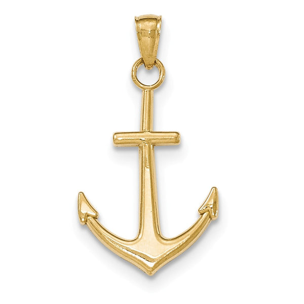 Pendants & Charms,Gold,Yellow,14K,Nautical,Between $100-$200