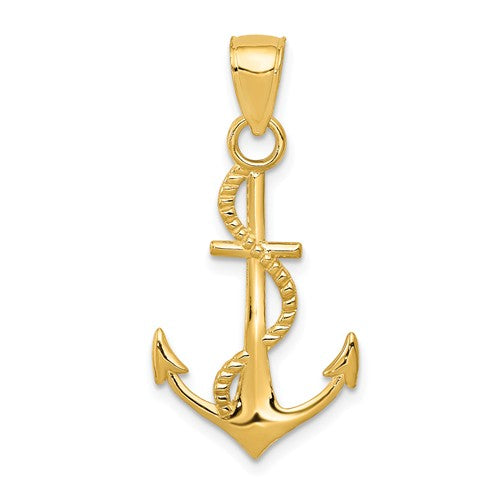 Pendants & Charms,Gold,Yellow,14K,Nautical,Between $100-$200