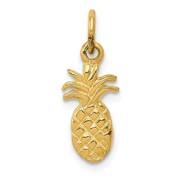 Polished,14K Yellow Gold,Textured,Textured Back