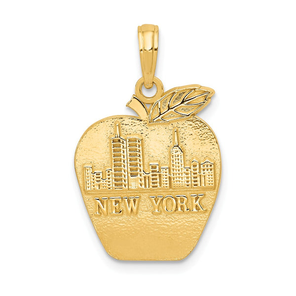 Solid,Casted,Polished,14K Yellow Gold,Textured Back