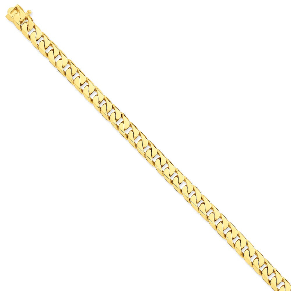 Solid,Casted,Polished,14K Yellow Gold,Avail. With Lobster Clasp,Heavy Duty Box Chain