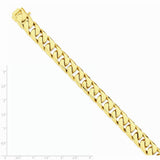 Solid,Casted,Polished,14K Yellow Gold,Avail. With Lobster Clasp,Heavy Duty Box Chain