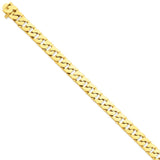 Solid,Casted,Polished,14K Yellow Gold,Heavy Duty Box Chain
