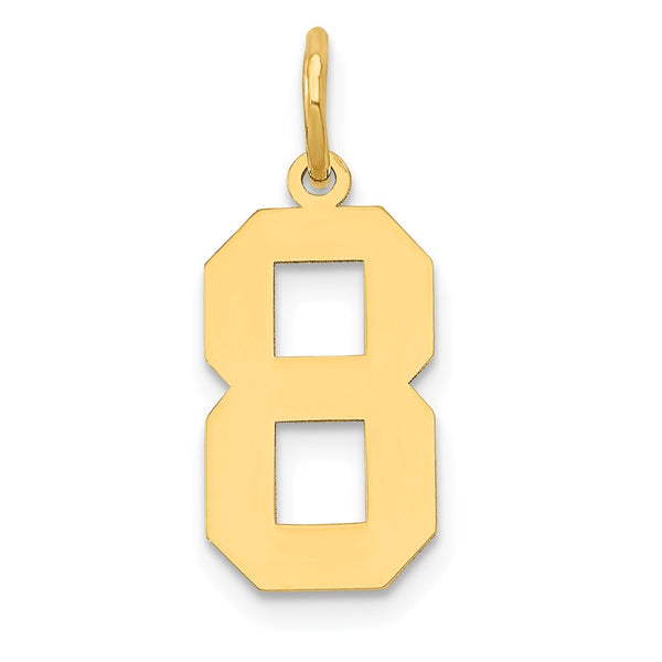 14K Yellow Gold,Laser-Cut