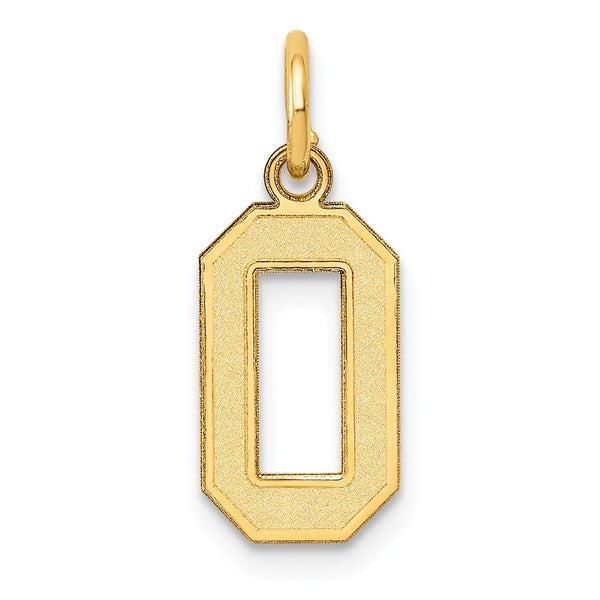 14K Yellow Gold,Laser-Cut