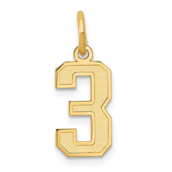 14K Yellow Gold,Laser-Cut