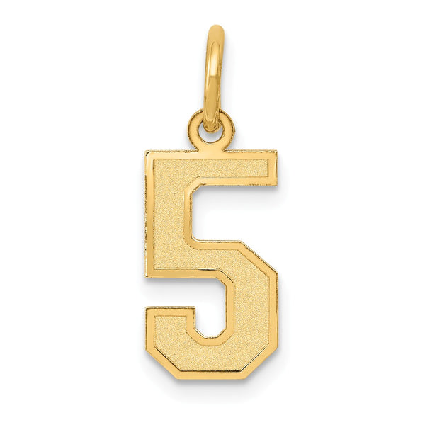 14K Yellow Gold,Laser-Cut