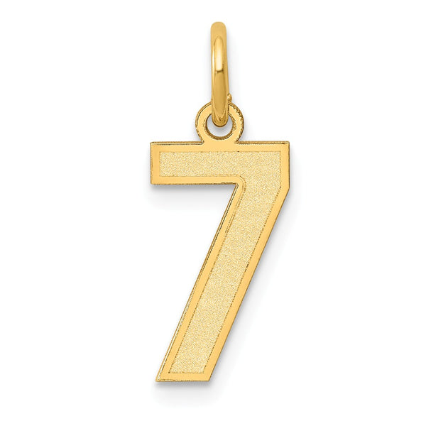 14K Yellow Gold,Laser-Cut