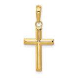 Polished,14K Yellow Gold,Flat Back,Polished Back