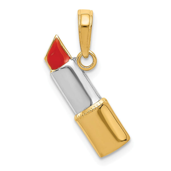 Casted,Polished,14K Yellow Gold,Open Back,Enamel,Rhodium